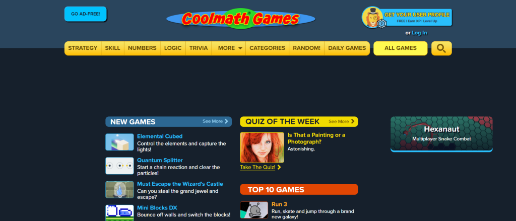 Cool Math Games | Free Educational Websites for Students