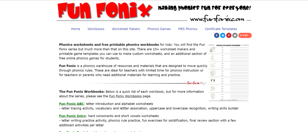 Fun Fonix | Free Educational Websites for Students