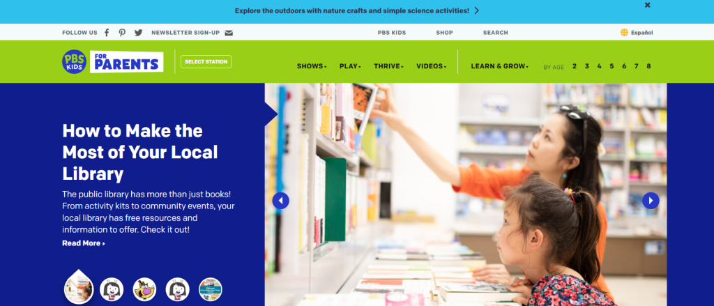 PBS Parents | Free Educational Websites for Students