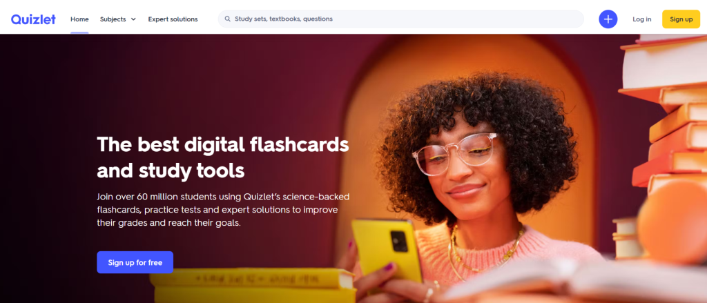 Quizlet | Free Educational Websites for Students