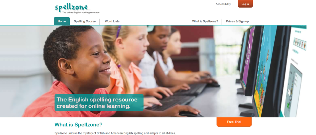 Spellzone | Free Educational Websites for Students