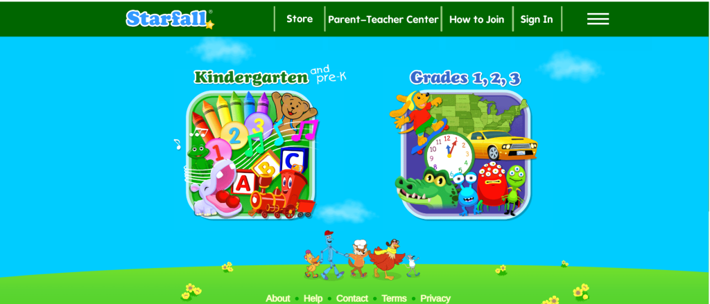 Starfall | Free Educational Websites for Students